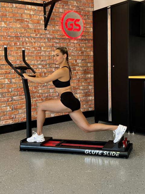 Lunge Leg Slider Workout Glute Slide