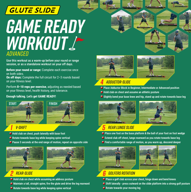 Preview of the golf training bonus PDF